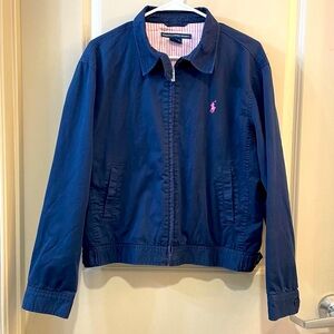RALPH LAUREN navy blue jacket